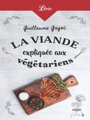cover image of La Viande expliquée aux végétariens